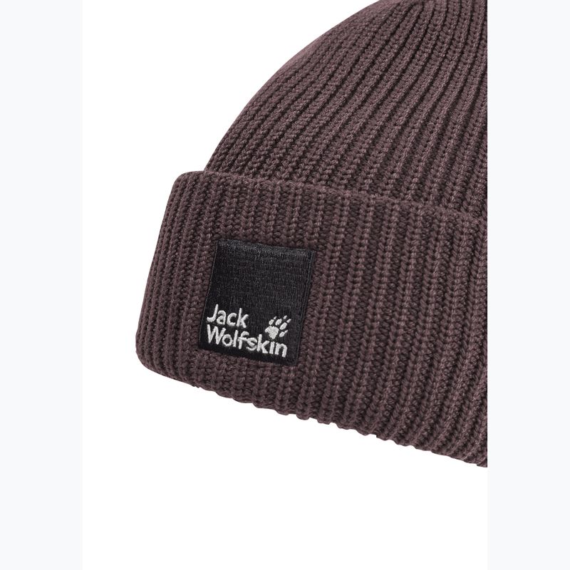 Winter hat Jack Wolfskin Pergamon Beanie sheer plum 3