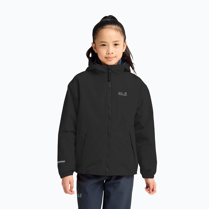 Children's 3‑in‑1 jacket Jack Wolfskin Iceland 3IN1 2026 black 11