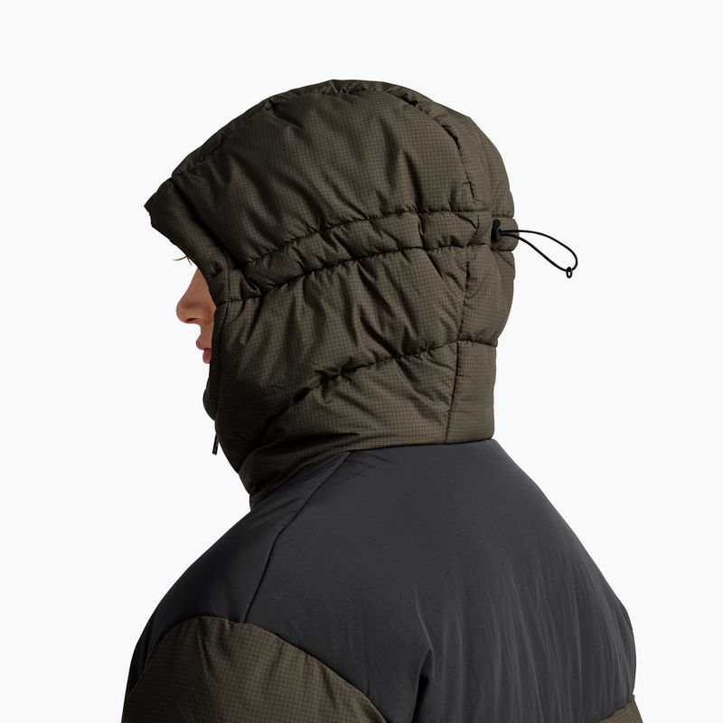 Men's insulated jacket Jack Wolfskin Icy Hollow Hooded obsidian moss 4