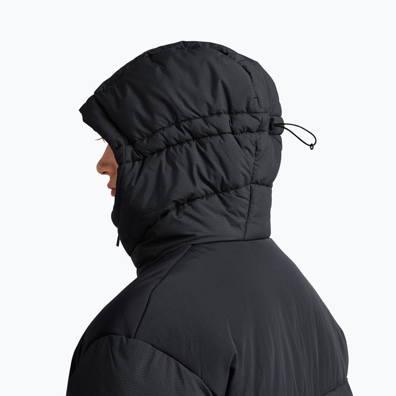 Men's insulated jacket Jack Wolfskin Icy Hollow Hooded phantom 4