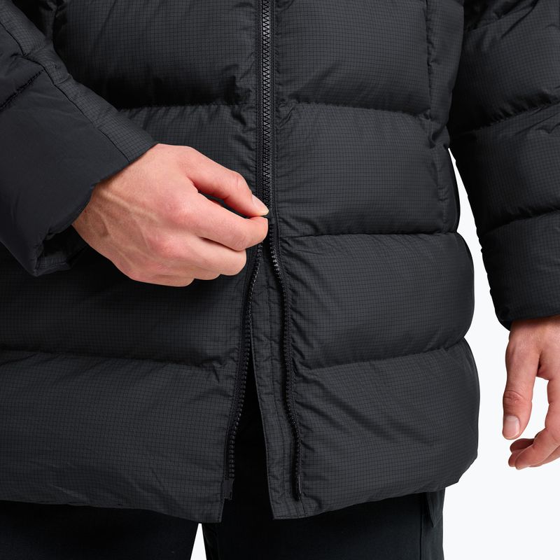 Men's insulated jacket Jack Wolfskin Icy Hollow Hooded phantom 6