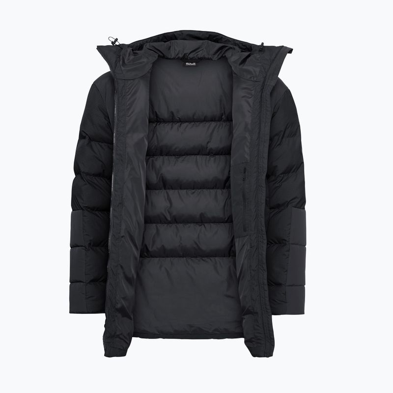 Men's insulated jacket Jack Wolfskin Icy Hollow Hooded phantom 8