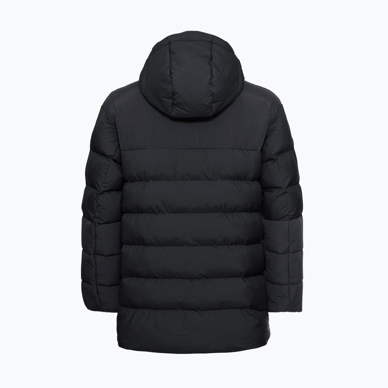 Men's insulated jacket Jack Wolfskin Icy Hollow Hooded phantom 9