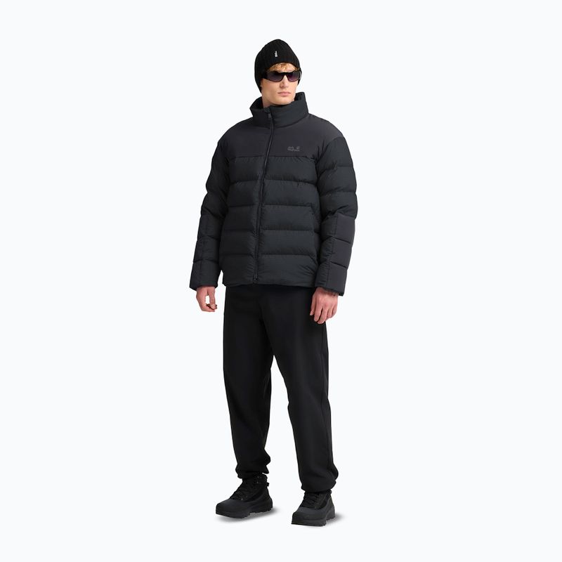 Men's insulated jacket Jack Wolfskin Icy Hollow phantom 2