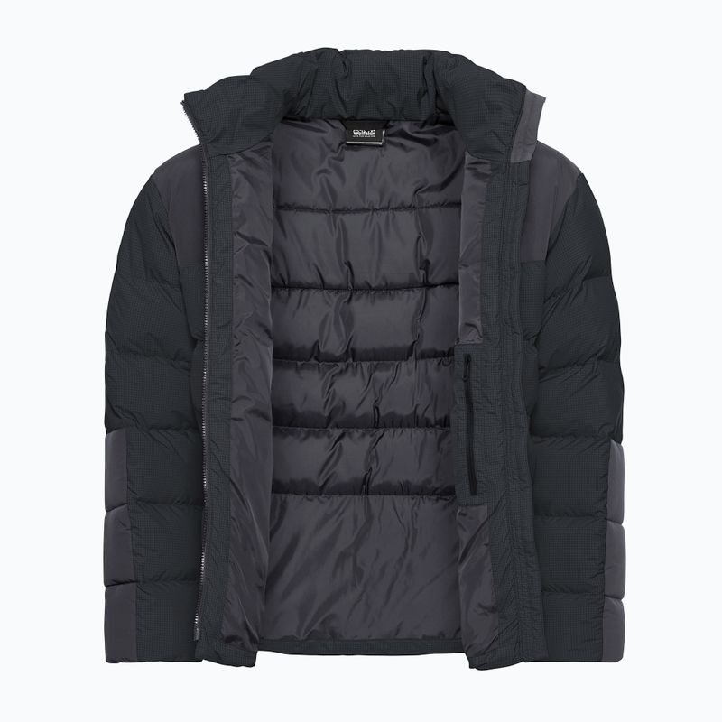 Men's insulated jacket Jack Wolfskin Icy Hollow phantom 9