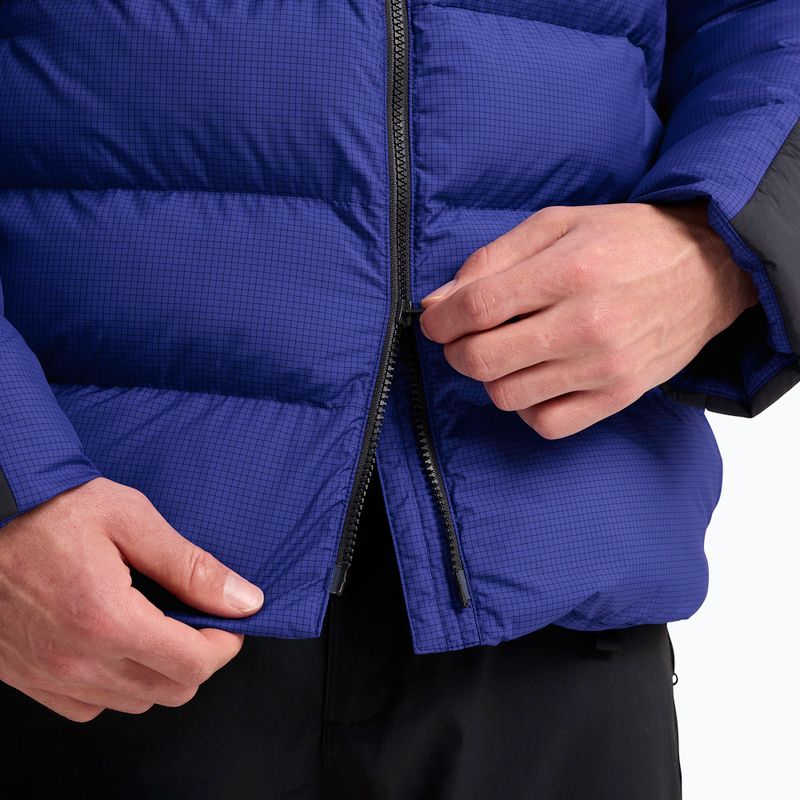 Men's insulated jacket Jack Wolfskin Icy Hollow glow ink 5