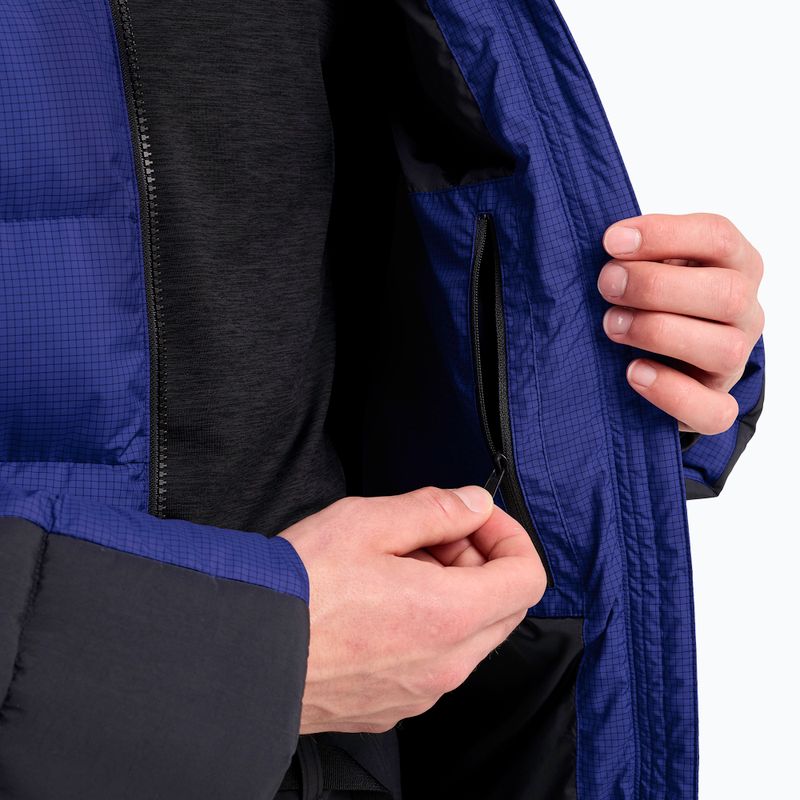 Men's insulated jacket Jack Wolfskin Icy Hollow glow ink 6