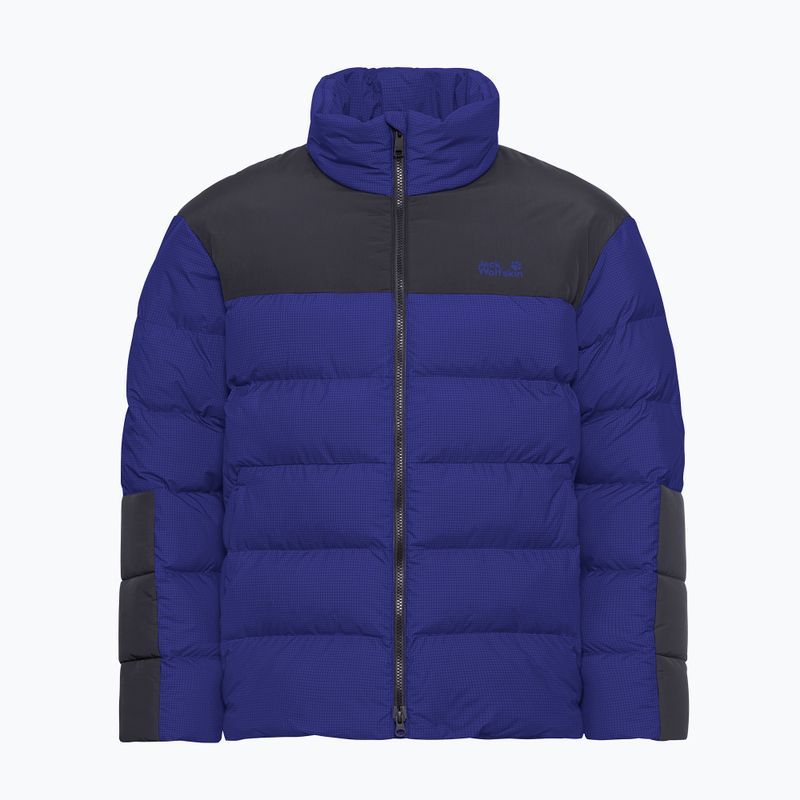 Men's insulated jacket Jack Wolfskin Icy Hollow glow ink 7