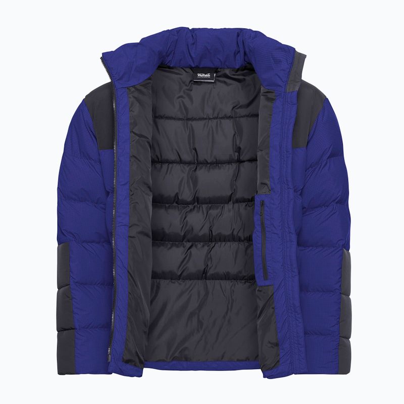 Men's insulated jacket Jack Wolfskin Icy Hollow glow ink 9