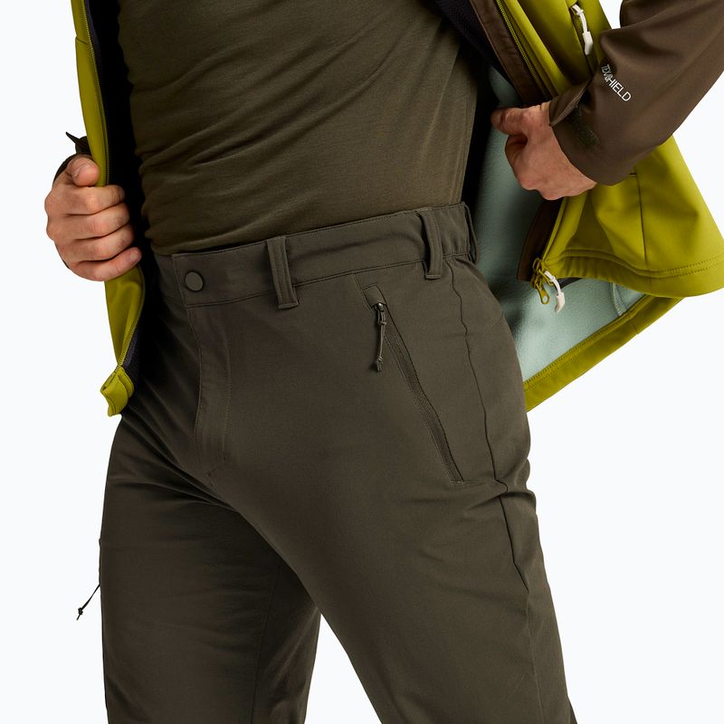 Men's trekking trousers Jack Wolfskin Activate Flex obsidian moss 3