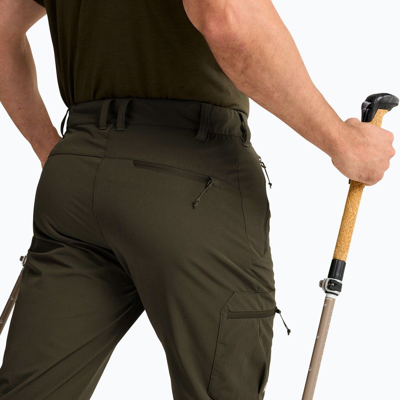 Men's trekking trousers Jack Wolfskin Activate Flex obsidian moss 5