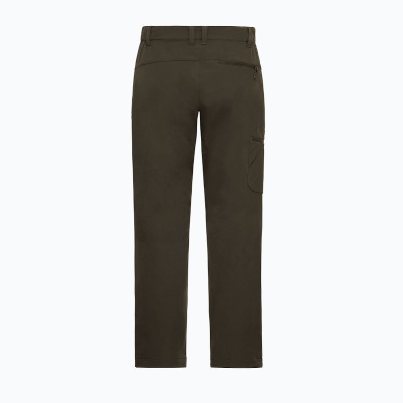 Men's trekking trousers Jack Wolfskin Activate Flex obsidian moss 8