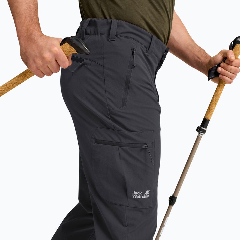 Men's trekking trousers Jack Wolfskin Activate Flex phantom 4