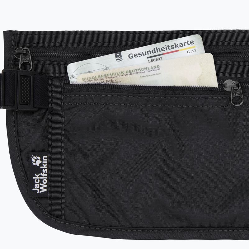 Waist bag Jack Wolfskin Document Belt De Luxe phantom 6