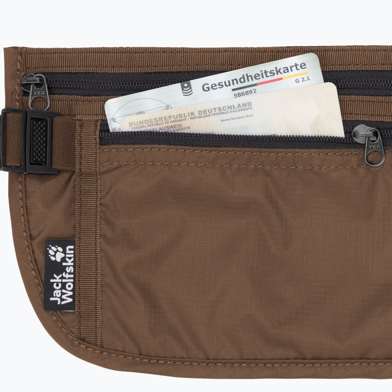 Waist bag Jack Wolfskin Document Belt De Luxe fawn 6