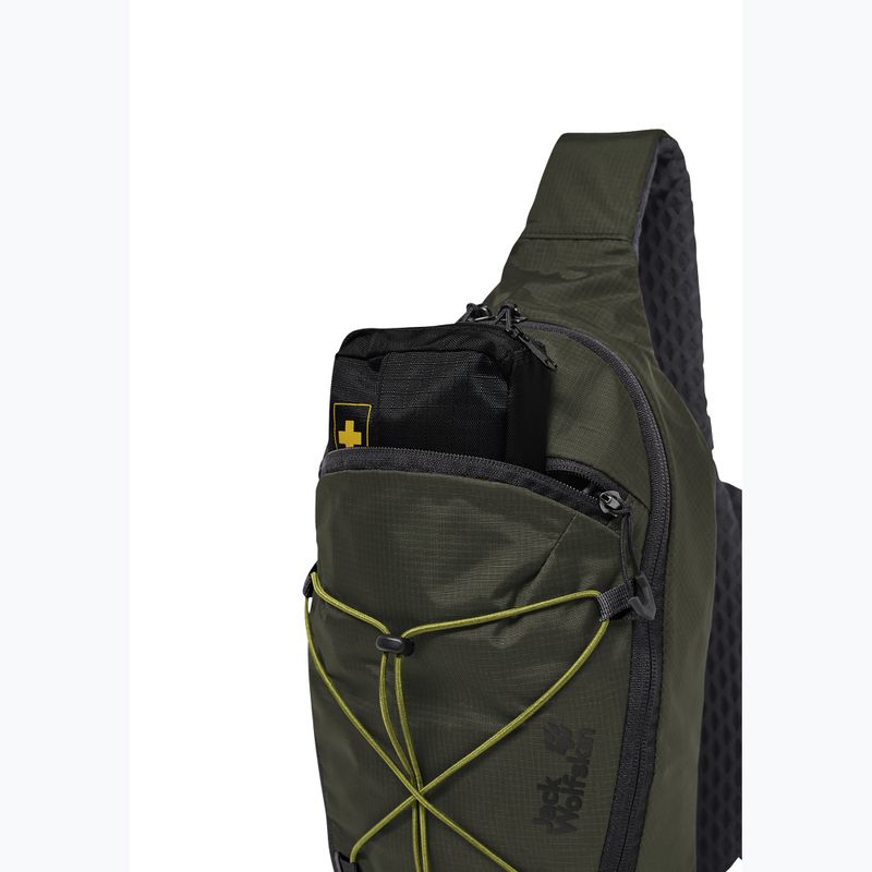 Shoulder backpack Jack Wolfskin Little Scout 10 rich olive 5