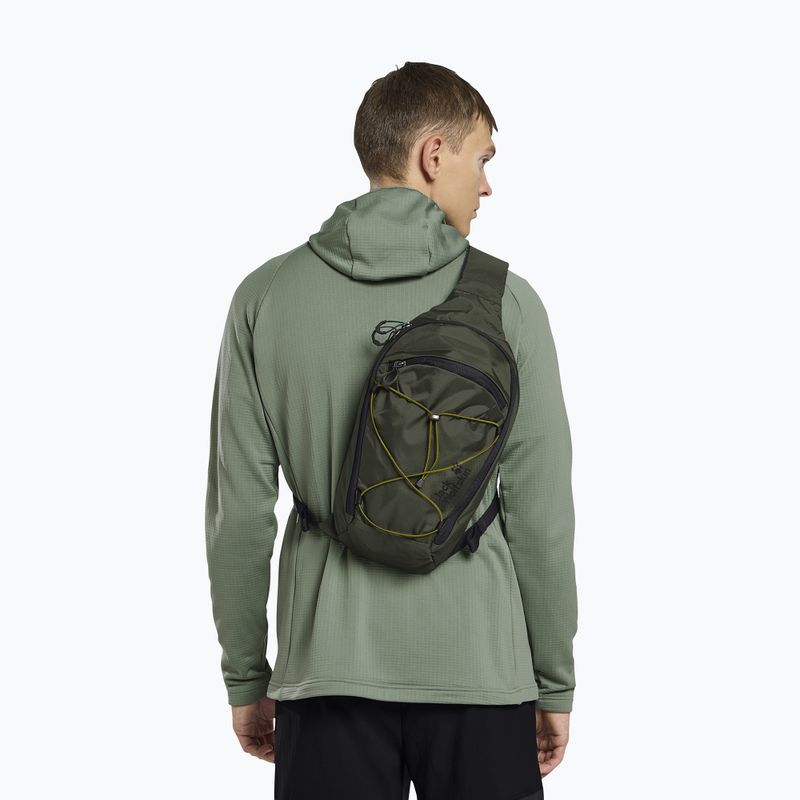 Shoulder backpack Jack Wolfskin Little Scout 10 rich olive 7
