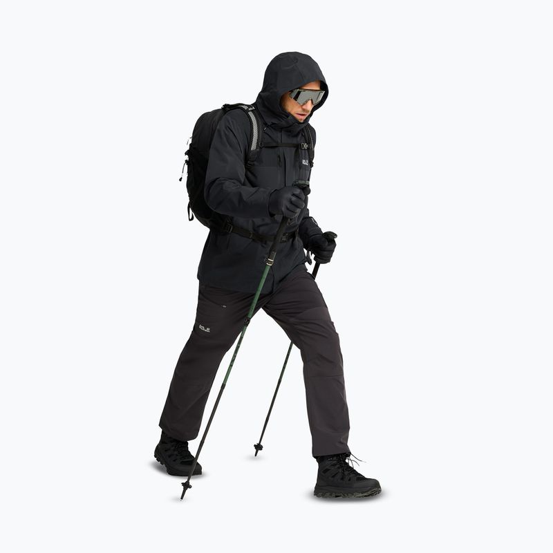 Men's rain jacket Jack Wolfskin Jasper Pro 2L phantom 2