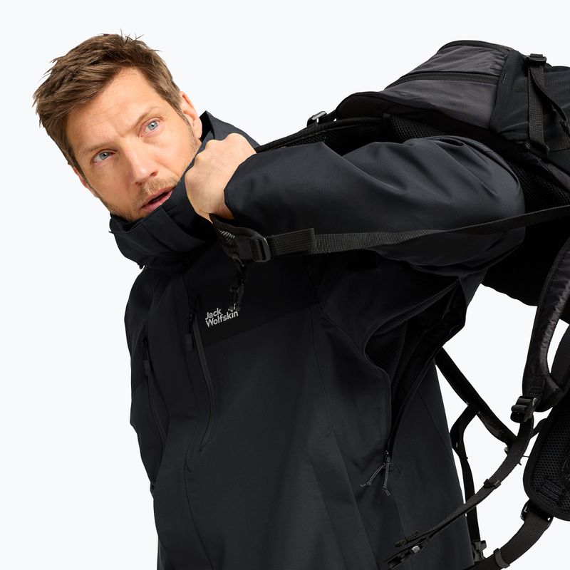 Men's rain jacket Jack Wolfskin Jasper Pro 2L phantom 4