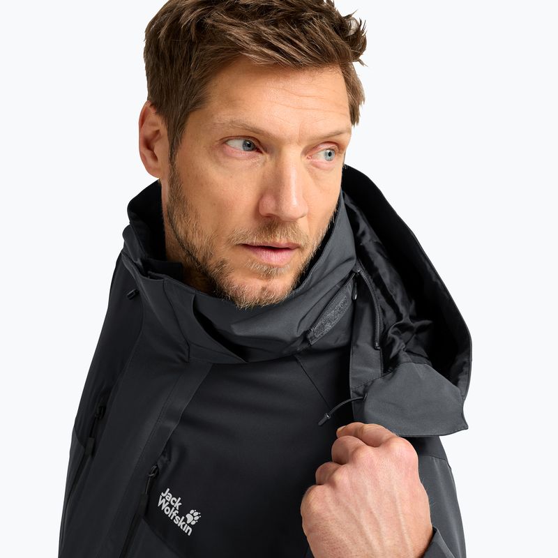 Men's rain jacket Jack Wolfskin Jasper Pro 2L phantom 5