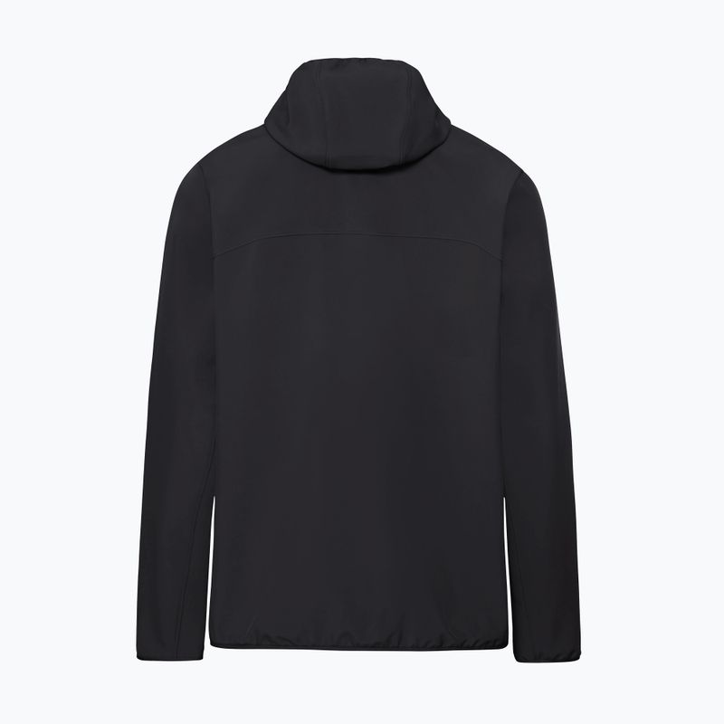 Men's wind jacket Jack Wolfskin Wild Winds Hooded black 9