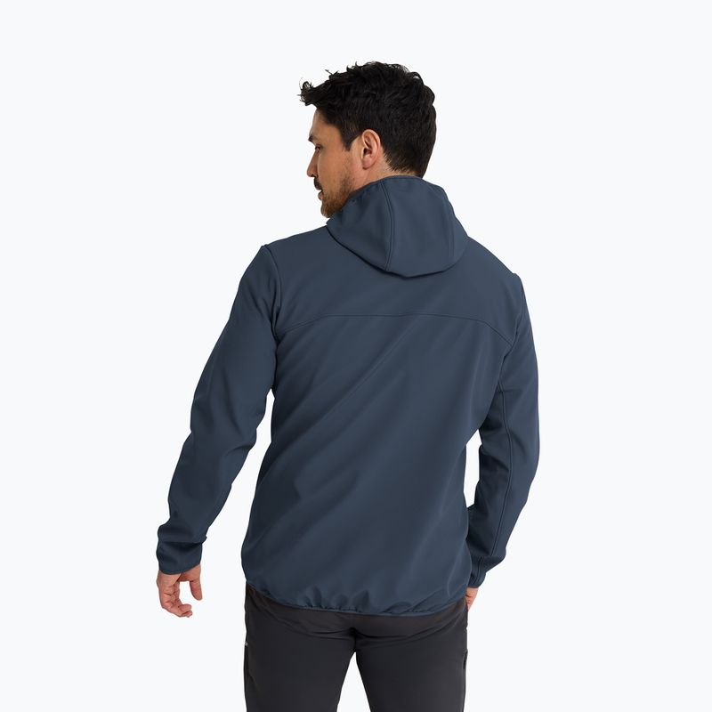 Men's wind jacket Jack Wolfskin Wild Winds Hooded midnight sky 3