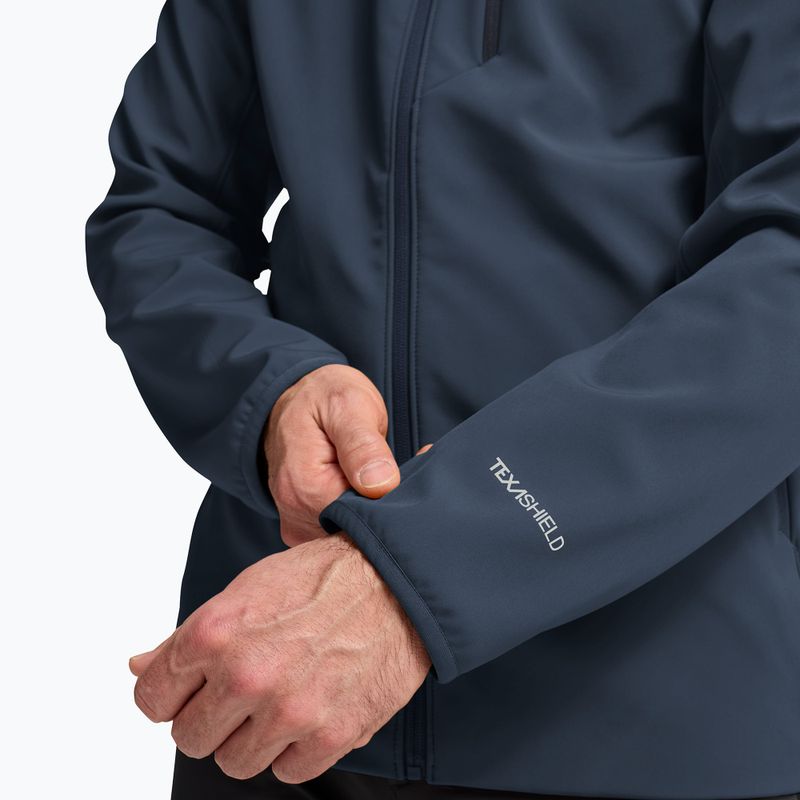 Men's wind jacket Jack Wolfskin Wild Winds Hooded midnight sky 7