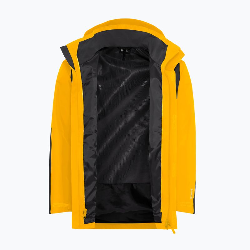 Men's rain jacket Jack Wolfskin Jasper Pro 2L burly yellow jw 9