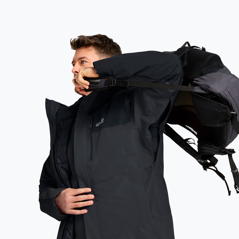 Men's 3-in-1 jacket Jack Wolfskin Jasper Pro 3IN1 phantom 9