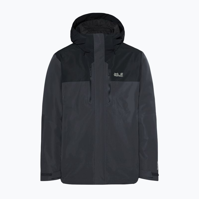 Men's 3-in-1 jacket Jack Wolfskin Jasper Pro 3IN1 phantom 10