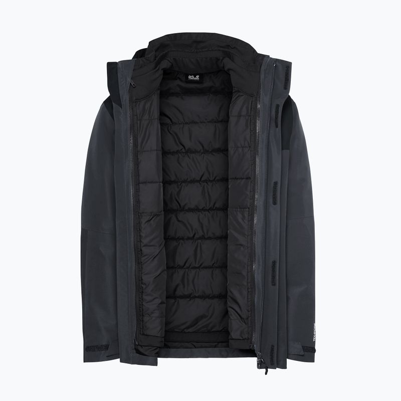 Men's 3-in-1 jacket Jack Wolfskin Jasper Pro 3IN1 phantom 14