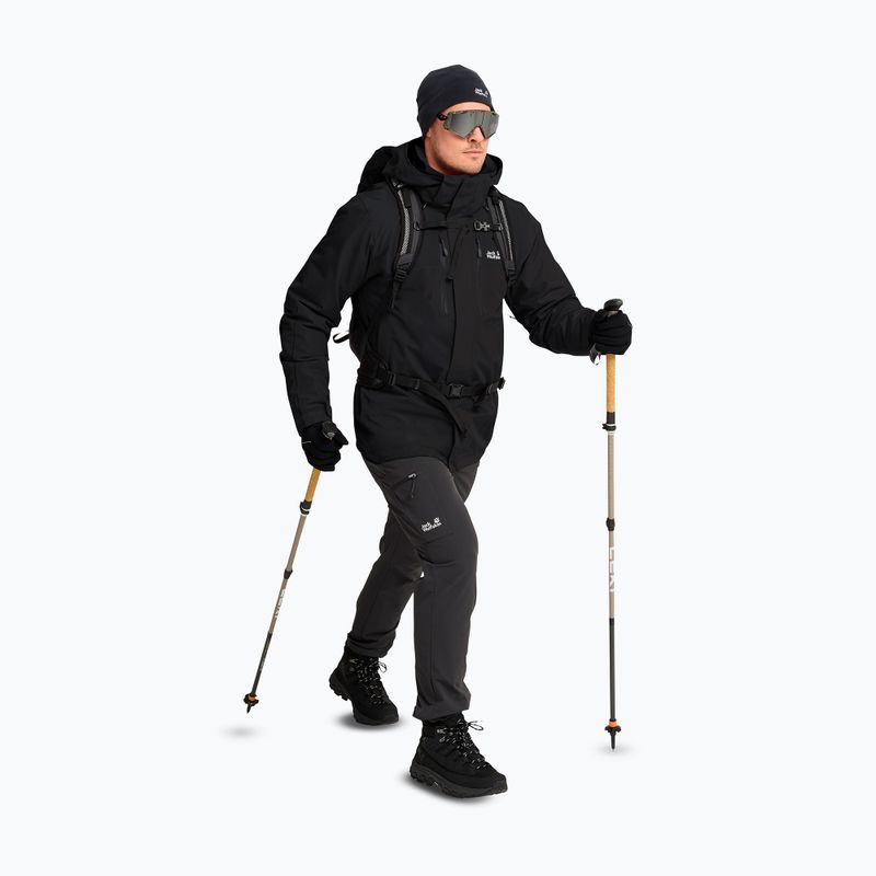 Men's 3-in-1 jacket Jack Wolfskin Jasper Pro 3IN1 black 2
