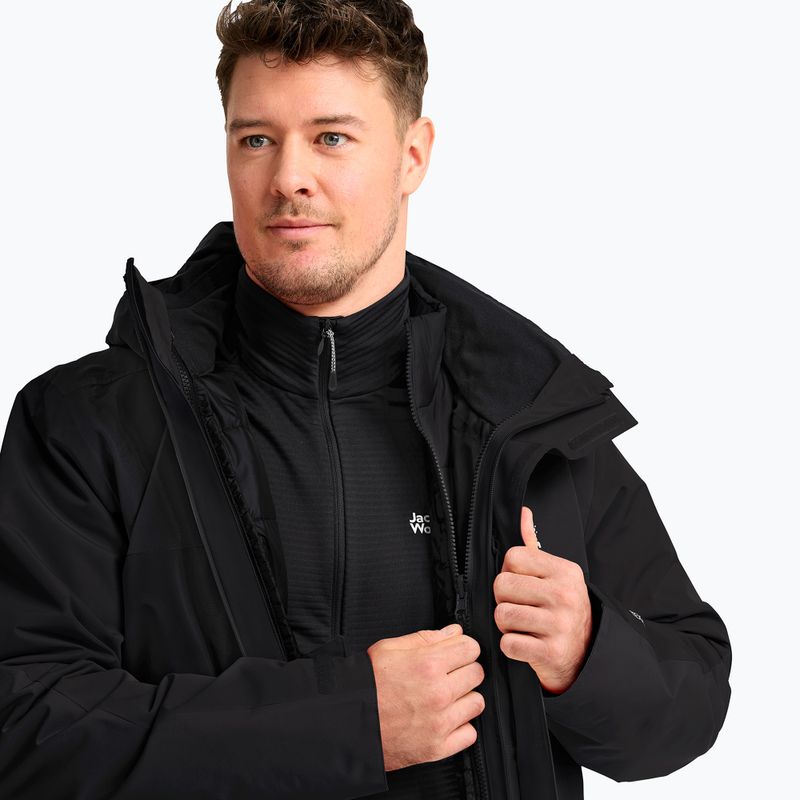 Men's 3-in-1 jacket Jack Wolfskin Jasper Pro 3IN1 black 7
