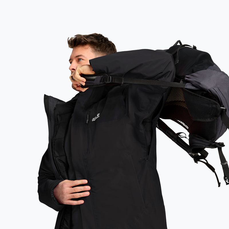 Men's 3-in-1 jacket Jack Wolfskin Jasper Pro 3IN1 black 9