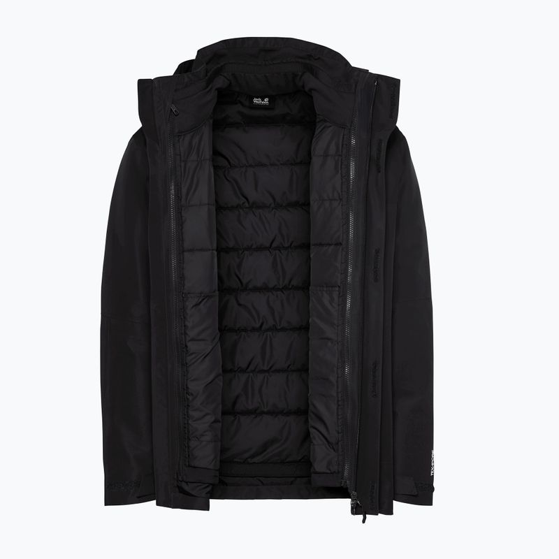 Men's 3-in-1 jacket Jack Wolfskin Jasper Pro 3IN1 black 11