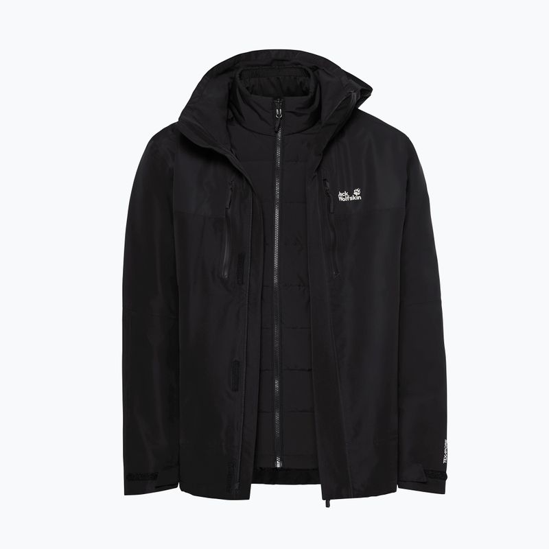 Men's 3-in-1 jacket Jack Wolfskin Jasper Pro 3IN1 black 14