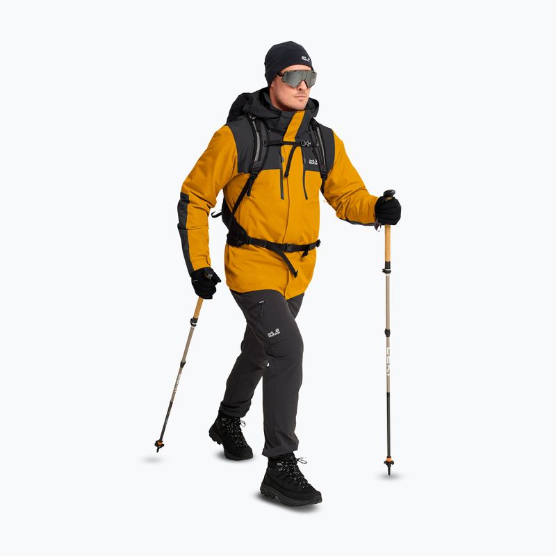 Men's 3-in-1 jacket Jack Wolfskin Jasper Pro 3IN1 burly yellow jw 2