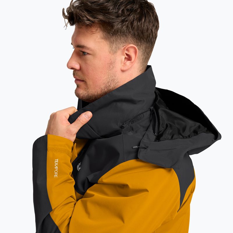 Men's 3-in-1 jacket Jack Wolfskin Jasper Pro 3IN1 burly yellow jw 8
