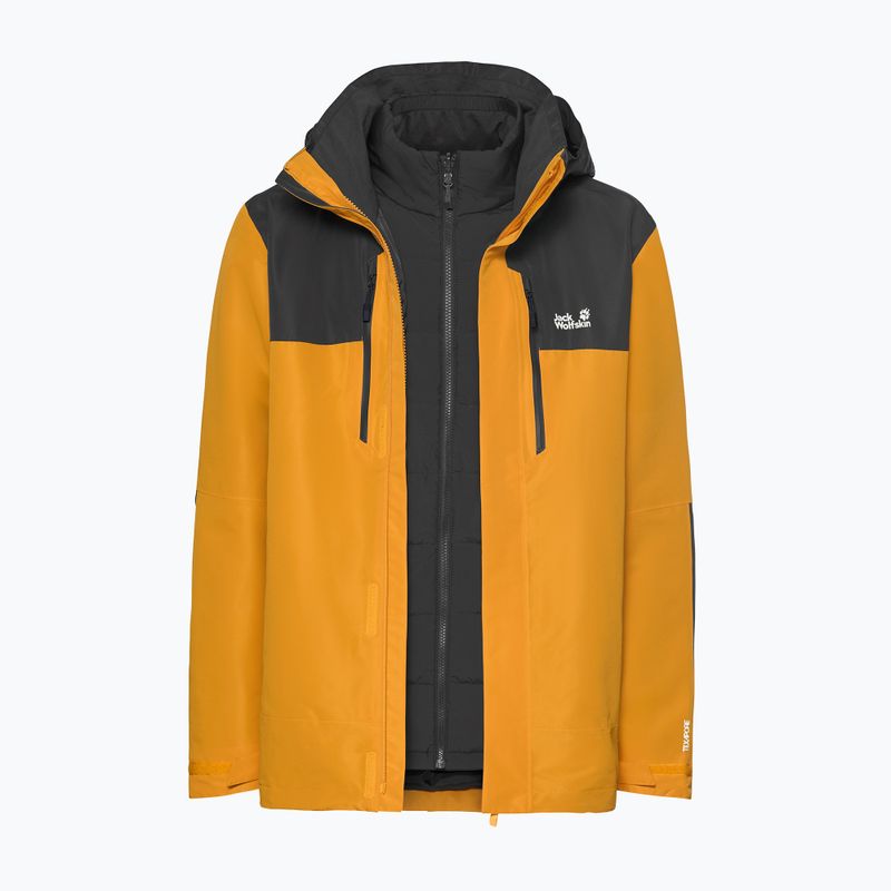 Men's 3-in-1 jacket Jack Wolfskin Jasper Pro 3IN1 burly yellow jw 13
