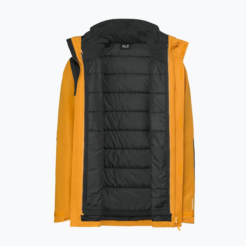 Men's 3-in-1 jacket Jack Wolfskin Jasper Pro 3IN1 burly yellow jw 14