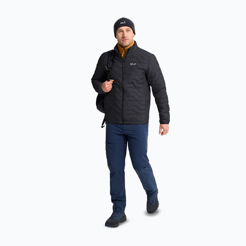 Men's insulated jacket Jack Wolfskin Flextrek Ins black 2