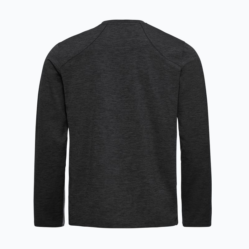 Men's long-sleeve trekking shirt Jack Wolfskin Trail black 6