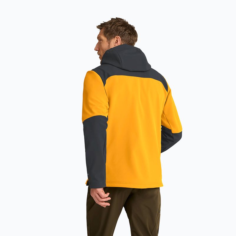 Men's wind jacket Jack Wolfskin Jasper burly yellow jw 3
