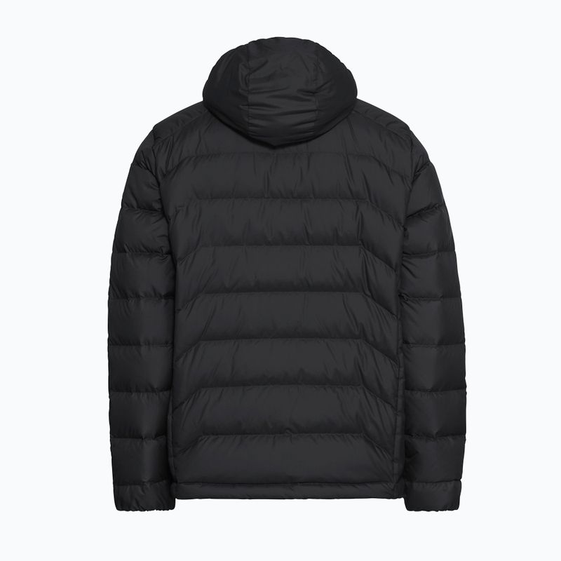 Men's down jacket Jack Wolfskin Wild Pass Down Hoody black 8
