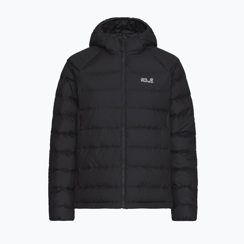 Women's down jacket Jack Wolfskin Wild Pass Down Hoody Rds black 7