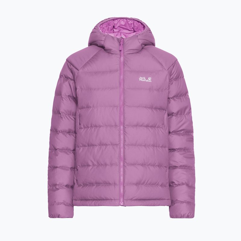 Women's down jacket Jack Wolfskin Wild Pass Down Hoody Rds vivid orchid 7