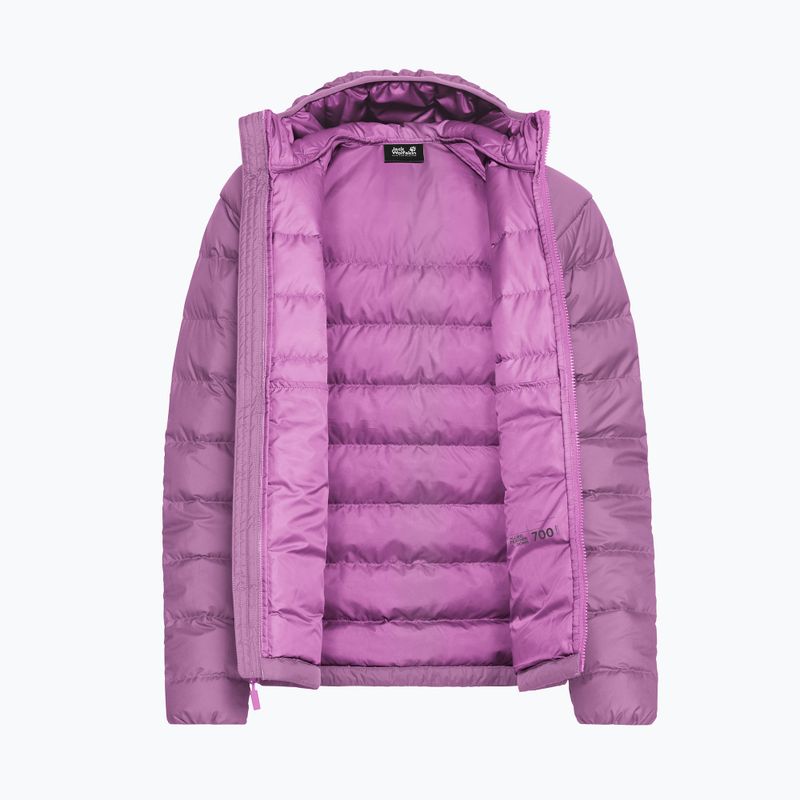 Women's down jacket Jack Wolfskin Wild Pass Down Hoody Rds vivid orchid 8