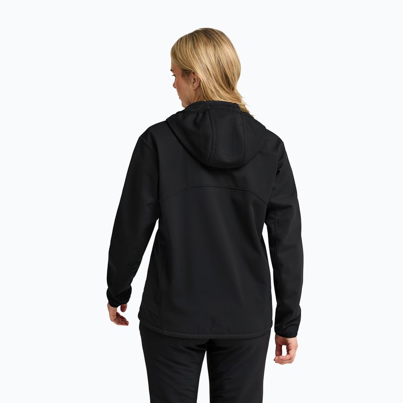 Women's softshell jacket Jack Wolfskin Windhain 2 Hoody black 3