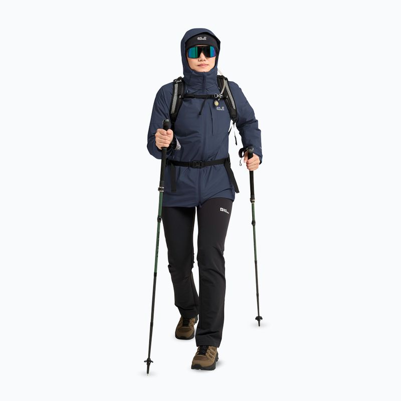 Women's 3-in-1 jacket Jack Wolfskin Hunberg 2 3IN1 midnight sky 2