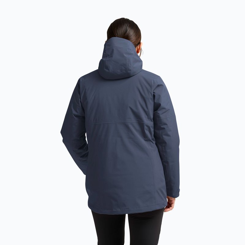 Women's 3-in-1 jacket Jack Wolfskin Hunberg 2 3IN1 midnight sky 3